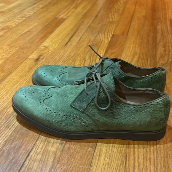 Polo by Ralph Lauren Green Leather Oxfords Polo Ralph Lauren Green Oxfords for Men | Mercari main image 3